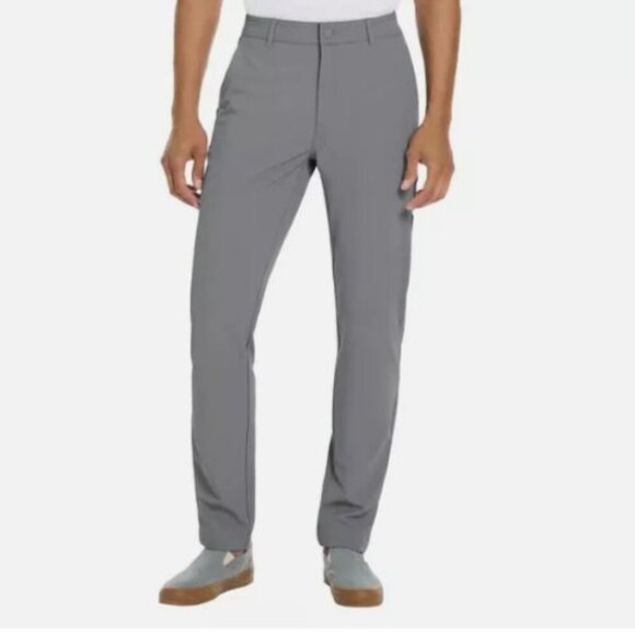 NEW Hurley Gray Mens 32X30 Tech Pants Polyester/Spandex Blend